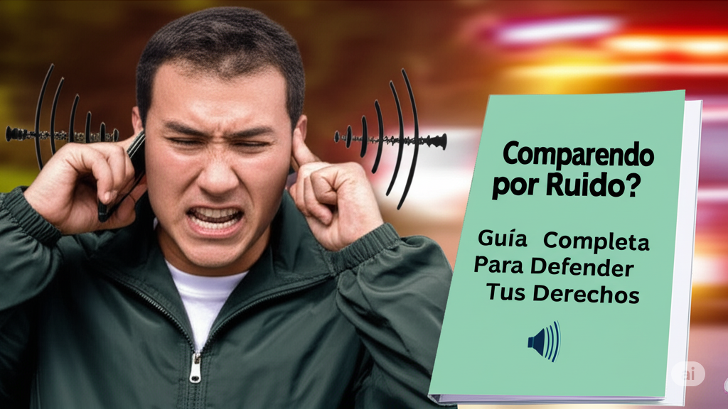 Guía sobre comparendos por ruido